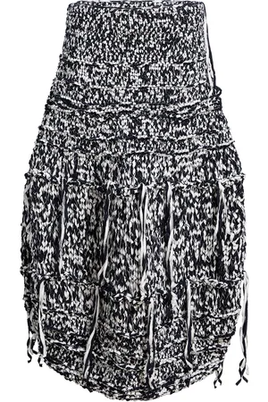 Khaite Inna Knit Cotton-Blend Maxi Skirt