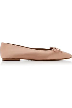 Flattered Bodil Satin Ballet Flats