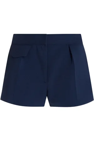 BRANDON MAXWELL The Nedra Tailored Knit Shorts
