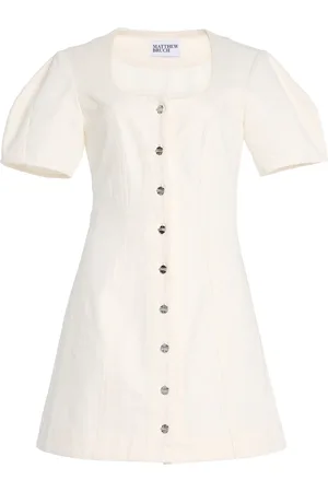 Matthew Bruch Cotton Mini Dress