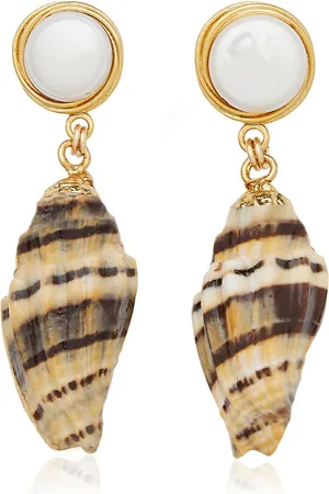 Brinker & Eliza Darya 24K -Plated Earrings