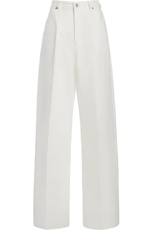 Victoria Beckham Rigid High-Rise Straight-Leg Jeans