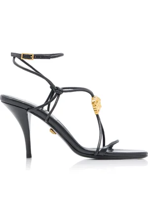 VERSACE La Vacanza Wrapped Leather Sandals