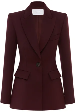 ALEX PERRY Fitted Wool Blazer