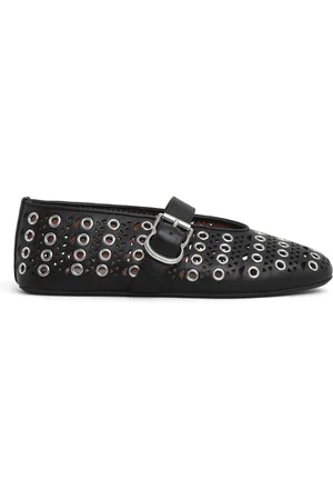 Alaïa Leather Ballet Flats