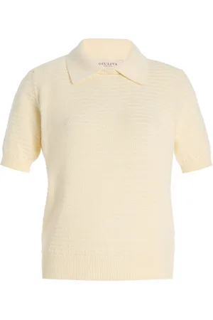 Giuliva Heritage Collection The Siena Cotton Knit Polo Top