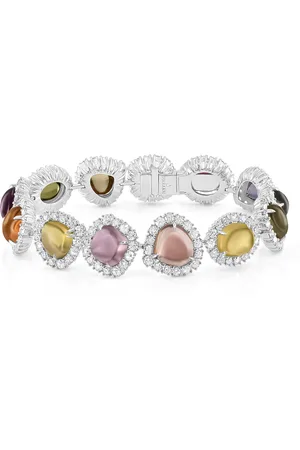 Harakh Cascade Festive 18K White Tourmaline Bracelet