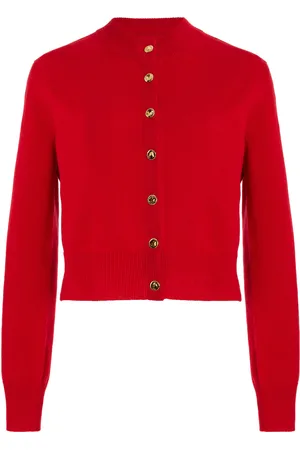 BRANDON MAXWELL The Aubrey Shrunken Knit Cashmere Cardigan