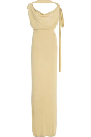 AYA MUSE Selene Silk-Blend Maxi Dress
