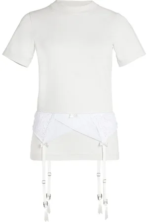 Balenciaga Lingerie Stretch-Jersey T-Shirt