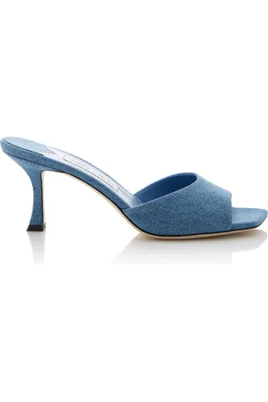 Jimmy Choo Exclusive New Denim Mules