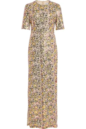 ROSETTA GETTY Sequined T-Shirt Gown