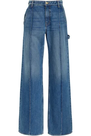 ULLA JOHNSON The Asher Rigid Low-Rise Wide-Leg Jeans