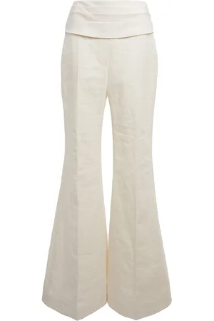 Givenchy Flared Linen Pants