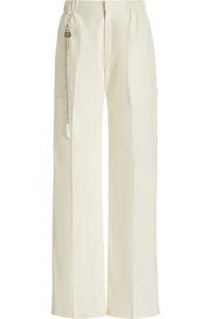 Tae Park Exclusive Painter Cotton-Canvas Straight-Leg Pants