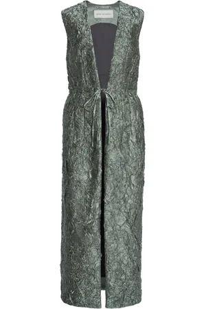 DRIES VAN NOTEN Crushed-Plisse Vest