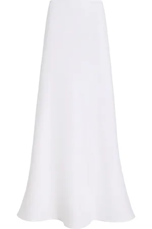 Mare Perpetua Glaze Linen Low-Rise Maxi Skirt