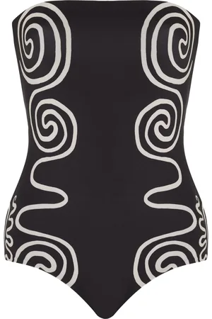 Cala De La Cruz Alison Strapless One-Piece Swimsuit