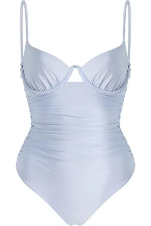 Simkhai Lanie Ruched One-Piece Swimsuit