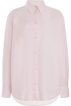 Totême Kimono-Sleeve Organic Cotton Poplin Shirt