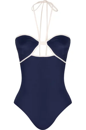 JOHANNA ORTIZ Sea Salt Halter One-Piece Swimsuit
