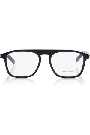 Saint Laurent New Wave Square-Frame Acetate Glasses