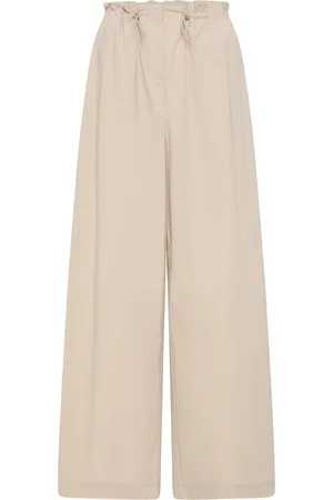 St Agni Corded Cotton-Nylon Wide-Leg Pants