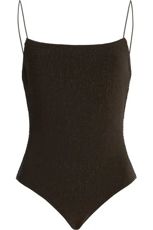 Totême Smocked One-Piece Swimsuit