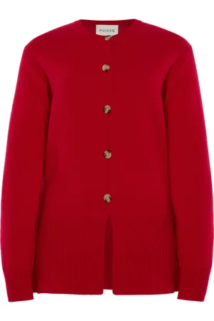 POSSE Teresa Wool-Cashmere Cardigan
