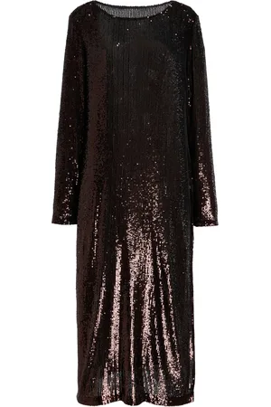 TWP Last Time Sequined Silk Maxi Dress