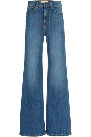 Jeanerica Fuji Stretch High-Rise Flared-Leg Jeans