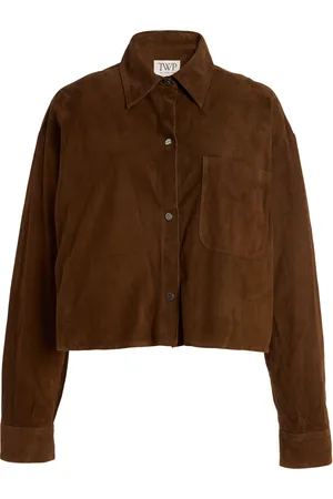 TWP Little Big Joe Suede Shirt Jacket