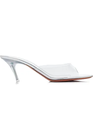 Amina Muaddi Alexa PVC Sandals