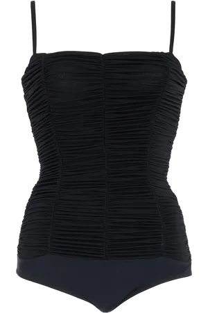 AGOLDE Ezra Ruched Jersey Bodysuit