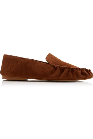 Flattered Bonbon Suede Loafers