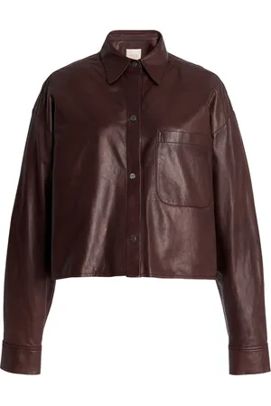 TWP Little Big Joe Leather Shirt