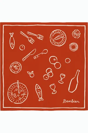 Bembien Tableau Silk Scarf