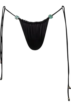Baobab Kaia Bead-Detailed String Bikini Bottom