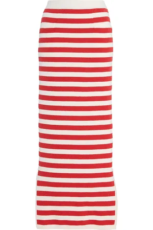 POSSE Exclusive Riviera Ari Striped Knit Maxi Skirt