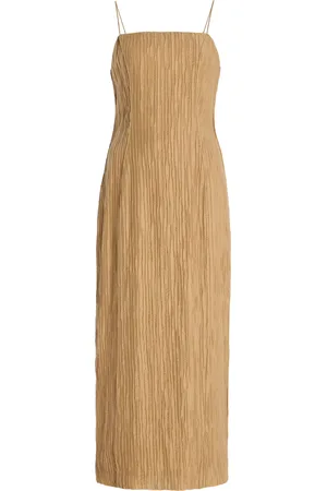 By Malene Birger Lucille Plissé Midi Dress