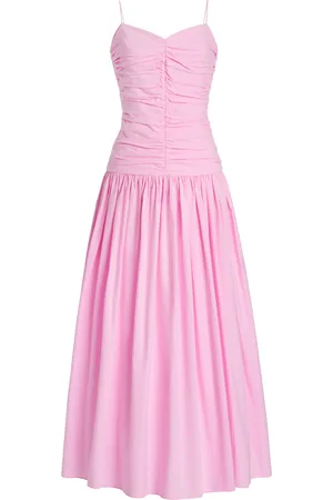 MATTEAU Exclusive Gathered Cotton Drop-Waist Dress