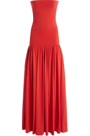 By Malene Birger Marciella Stretch-Cotton Maxi Dress