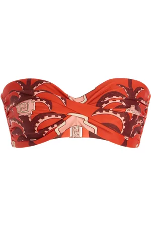 JOHANNA ORTIZ Sea Sprite Twisted Bandeau Bikini Top