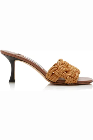Jimmy Choo Chara Raffia Mules