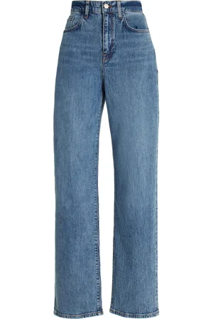 Triarchy Ms. V-High Rise Straight Leg Jeans