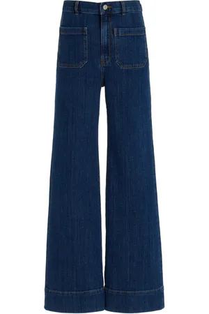 Jeanerica St Monica Stretch High-Rise Flared-Leg Jeans