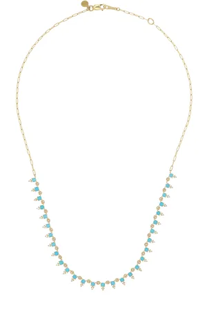 Ila Deja 14K Yellow Gold Turquoise Necklace