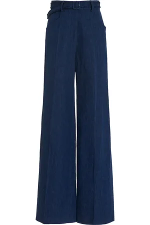 GABRIELA HEARST Norman Cotton-Linen Pants