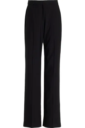 Another Tomorrow Classic Wool Trousers
