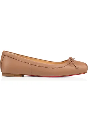 Christian Louboutin Mamadrague Leather Ballet Flats
